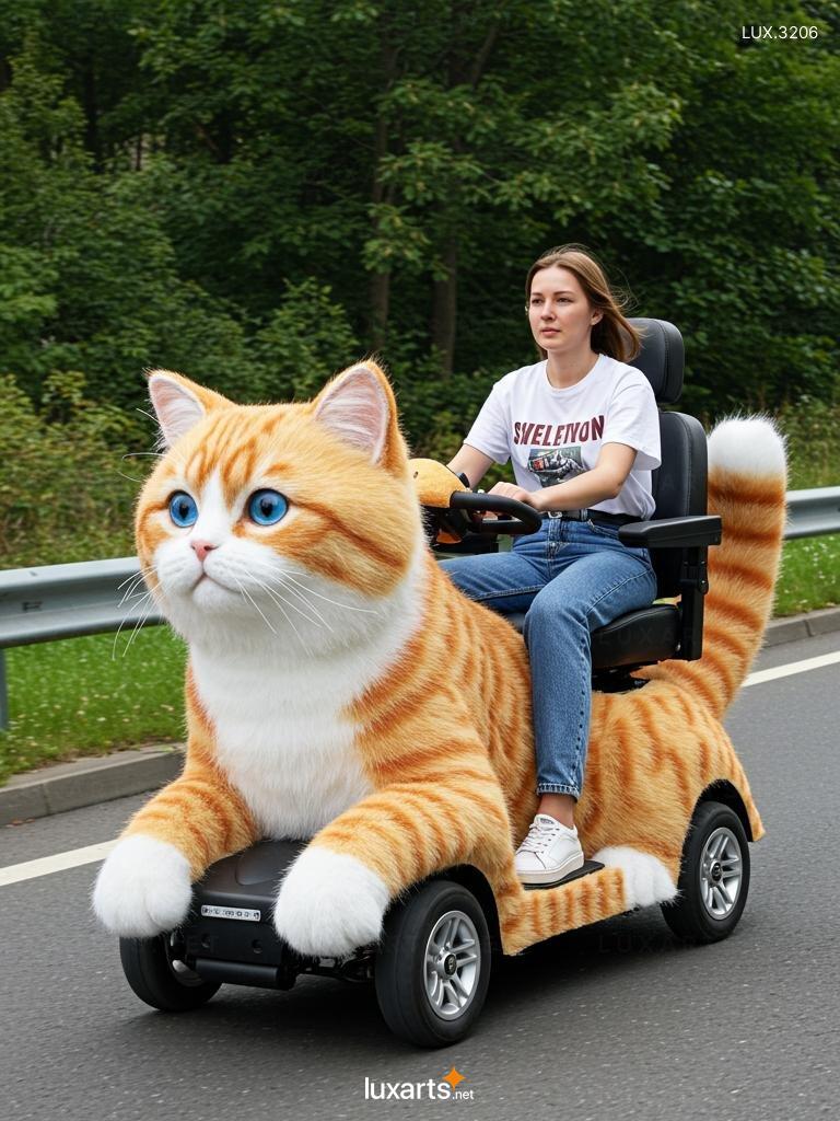 Cat Inspired Mobility Scooter - Unique and Stylish Design for Pet Lovers cat mobility scooter 10