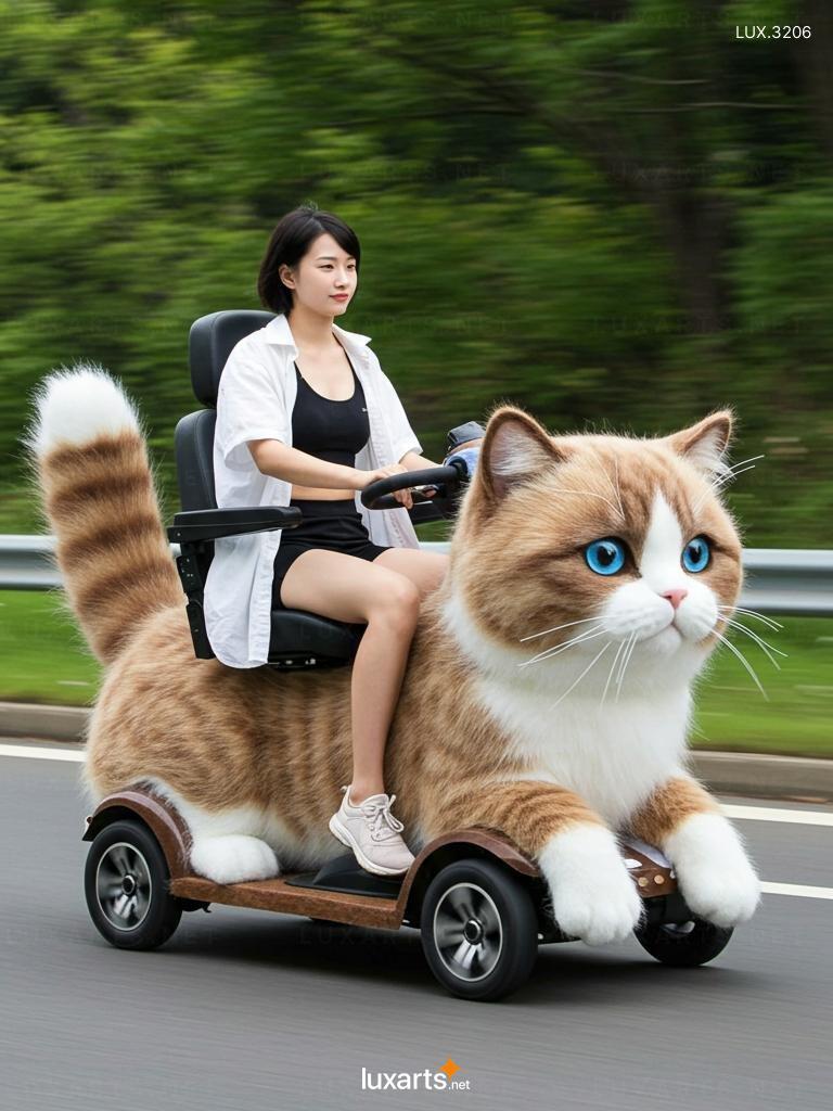 Cat Inspired Mobility Scooter - Unique and Stylish Design for Pet Lovers cat mobility scooter 2