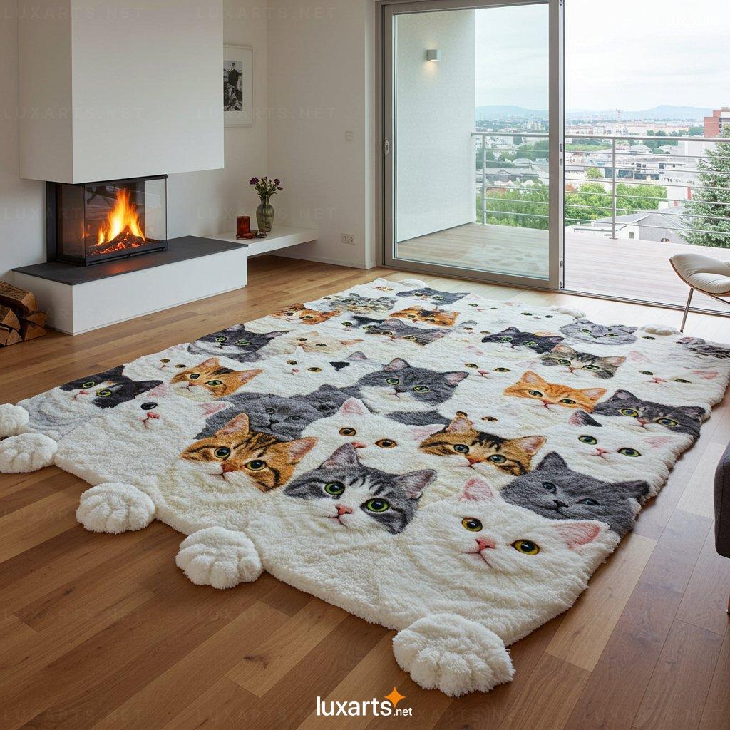 Furry Cat Rug – Soft & Stylish Animal Rug for Home Decor 8 Furry Cat Rug – Soft & Stylish Animal Rug for Home Decor cat rug 2