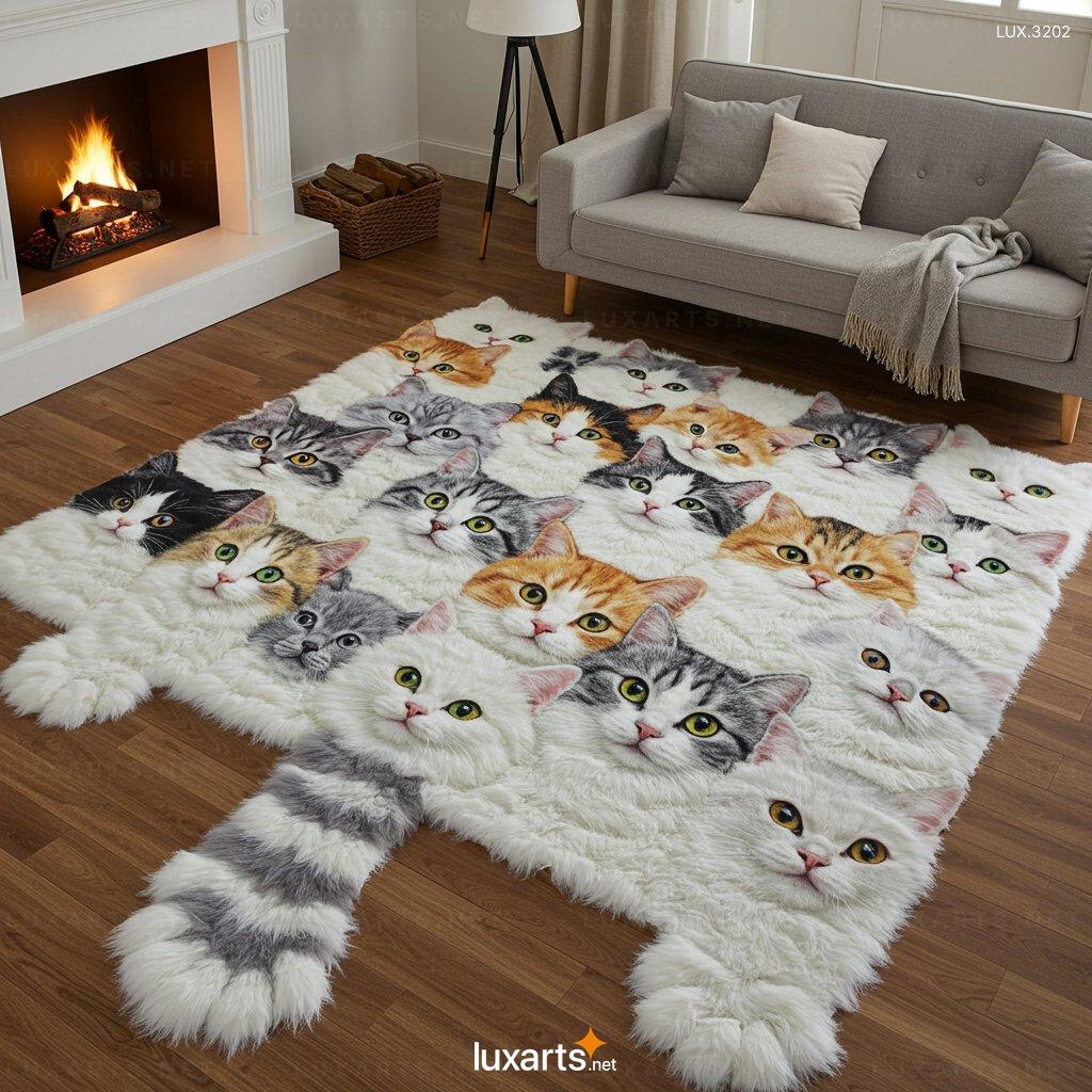 Furry Cat Rug – Soft & Stylish Animal Rug for Home Decor 7 Furry Cat Rug – Soft & Stylish Animal Rug for Home Decor cat rug 7