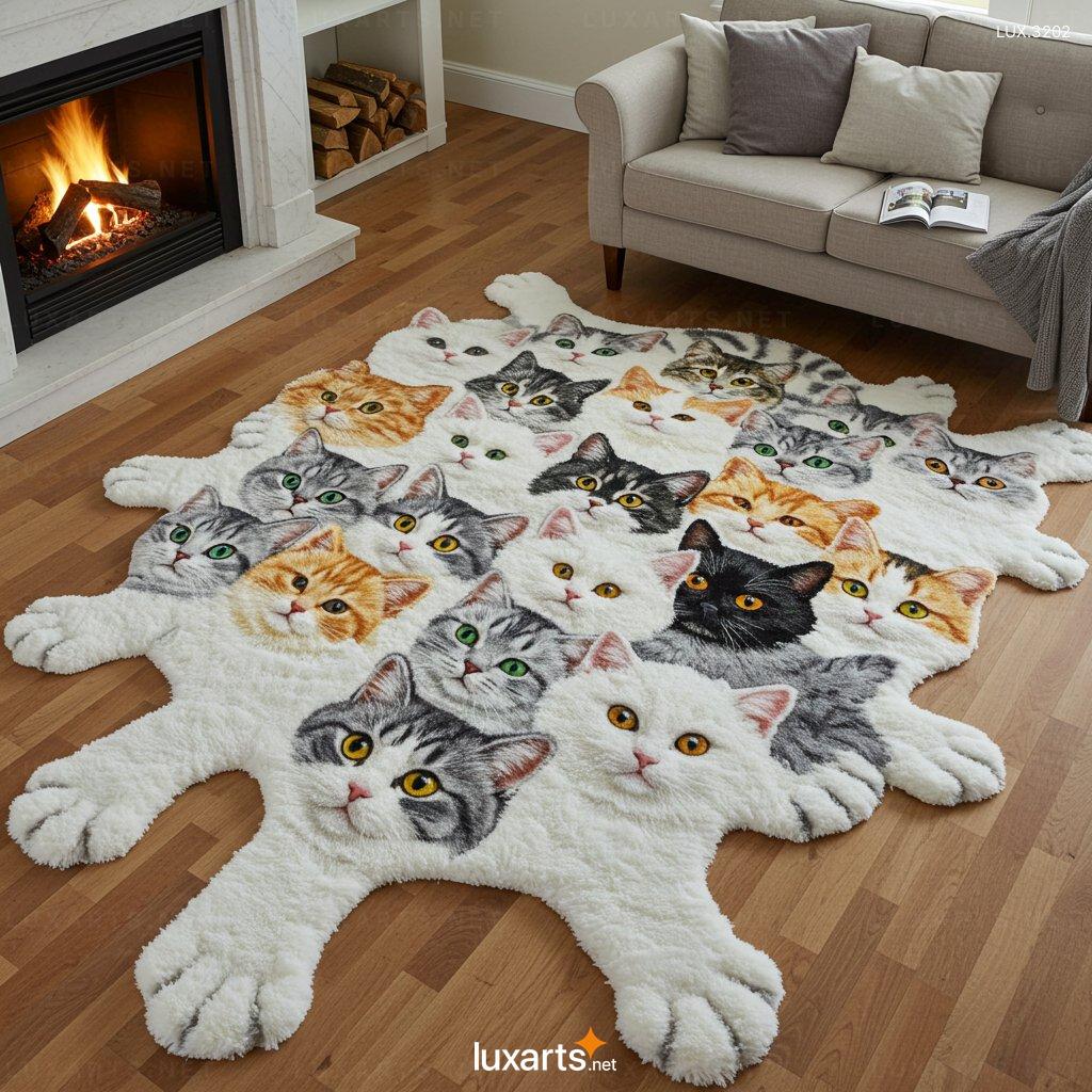 Furry Cat Rug – Soft & Stylish Animal Rug for Home Decor 11 Furry Cat Rug – Soft & Stylish Animal Rug for Home Decor cat rug 8