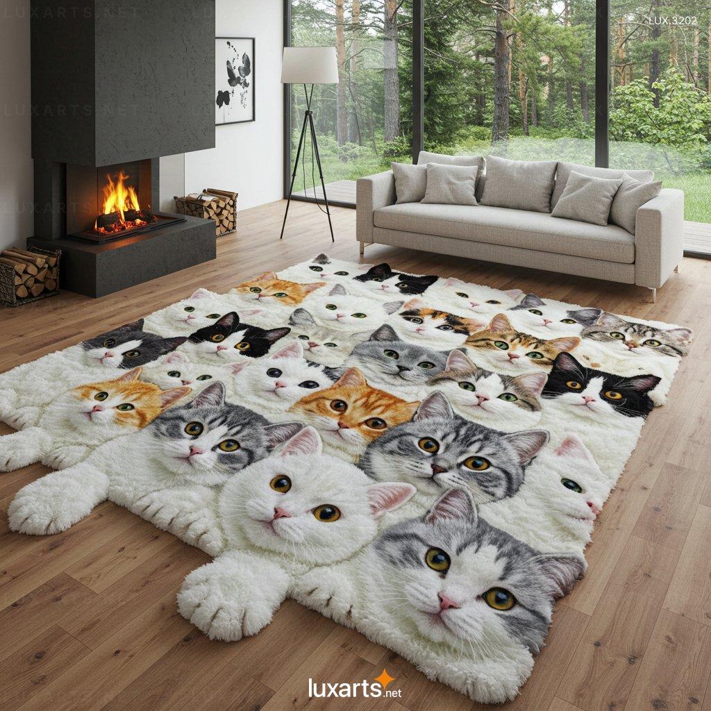 Furry Cat Rug – Soft & Stylish Animal Rug for Home Decor 9 Furry Cat Rug – Soft & Stylish Animal Rug for Home Decor cat rug 9