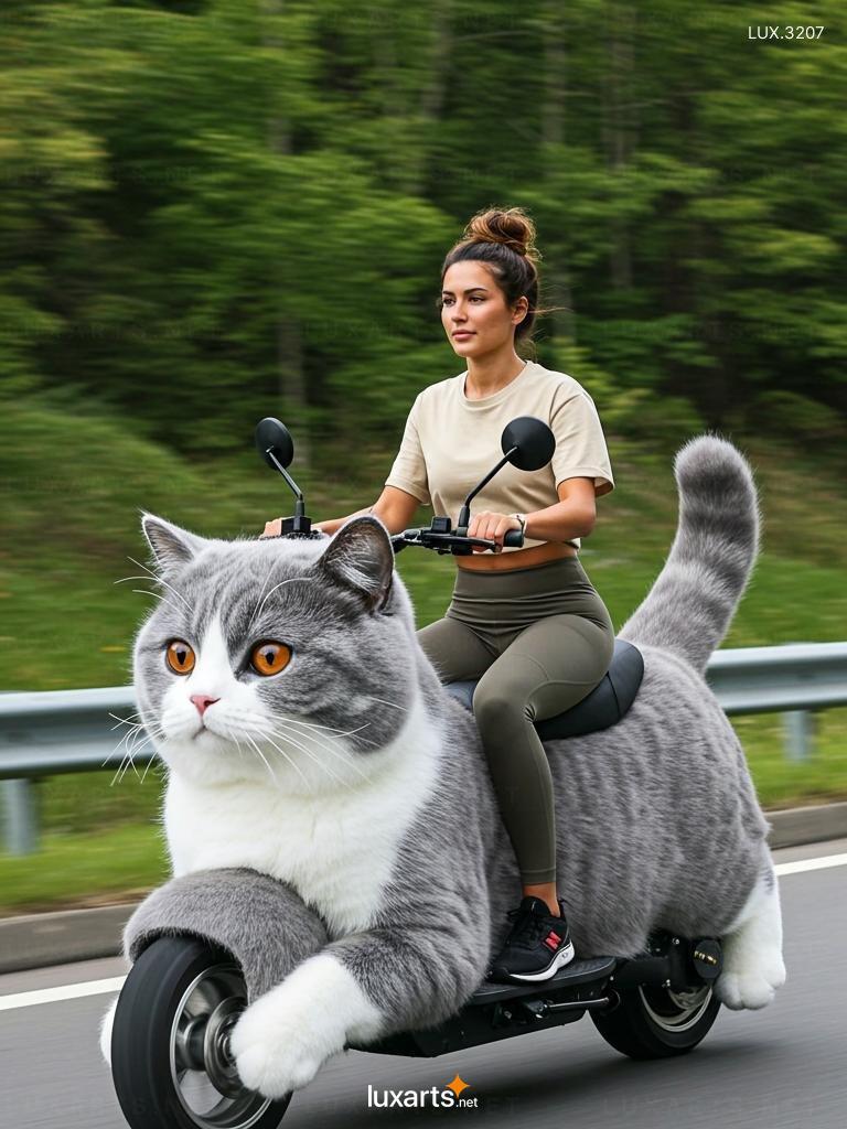 Cat Scooter – Unique Cute Electric Scooter with Cat Design 9 Cat Scooter – Unique Cute Electric Scooter with Cat Design cat scooter 9