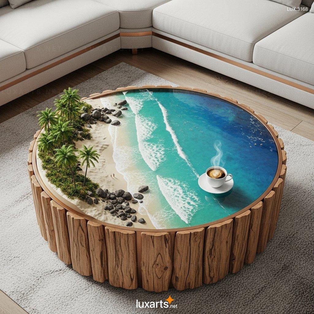 Epoxy Beach Scene Coffee Table: Stunning Coastal Design for Your Home 8 Epoxy Beach Scene Coffee Table: Stunning Coastal Design for Your Home epoxy beach coffee table 2