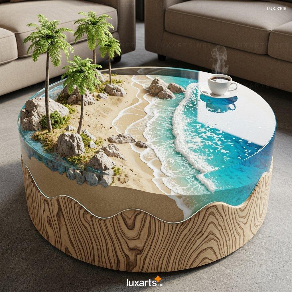 Epoxy Beach Scene Coffee Table: Stunning Coastal Design for Your Home 5 Epoxy Beach Scene Coffee Table: Stunning Coastal Design for Your Home epoxy beach coffee table 3