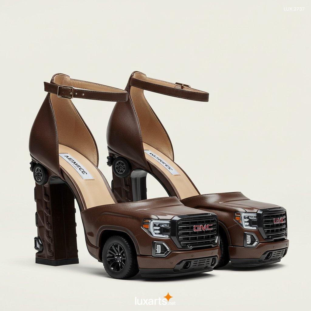 GMC Sierra Shaped Heels – Unique Automotive-Inspired Footwear Design gmc sierra heels 10