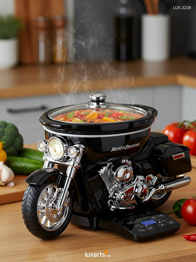 Best Harley Davidson Motorcycle Shaped Slow Cooker for Biker Enthusiasts harley slow cooker 6