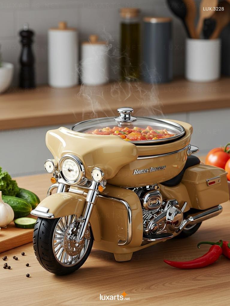 Best Harley Davidson Motorcycle Shaped Slow Cooker for Biker Enthusiasts harley slow cooker 9