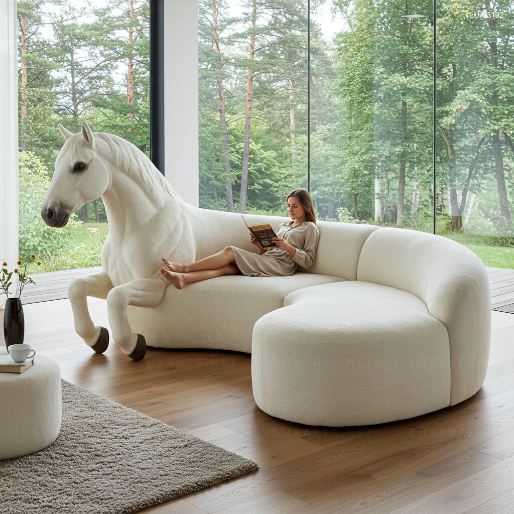 Horse Shaped Sofa: Unique and Stylish Furniture for Your Living Space horse sofa 10