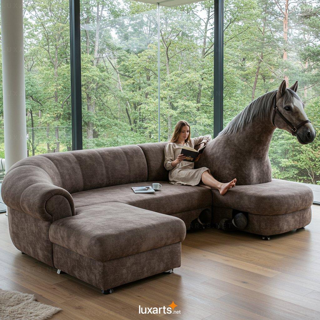 Horse Shaped Sofa: Unique and Stylish Furniture for Your Living Space horse sofa 3