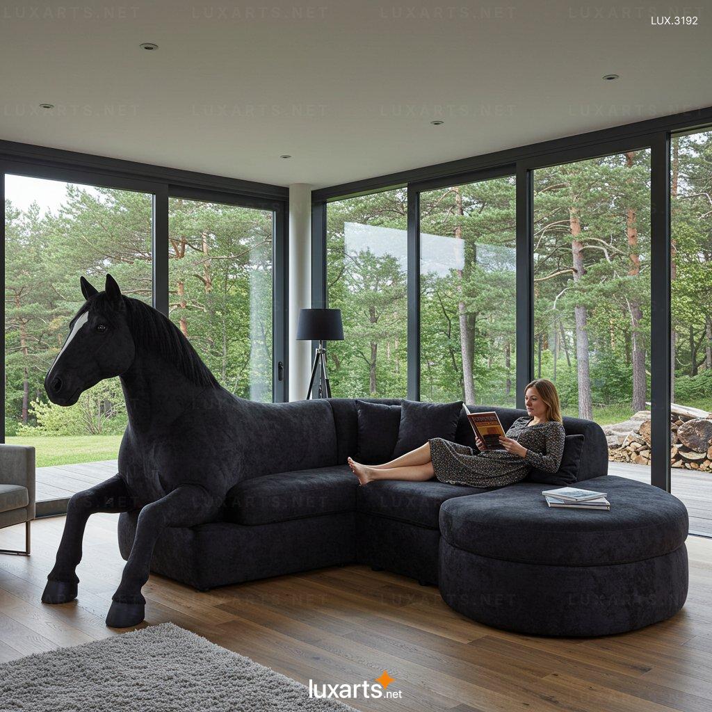 Horse Shaped Sofa: Unique and Stylish Furniture for Your Living Space horse sofa 4