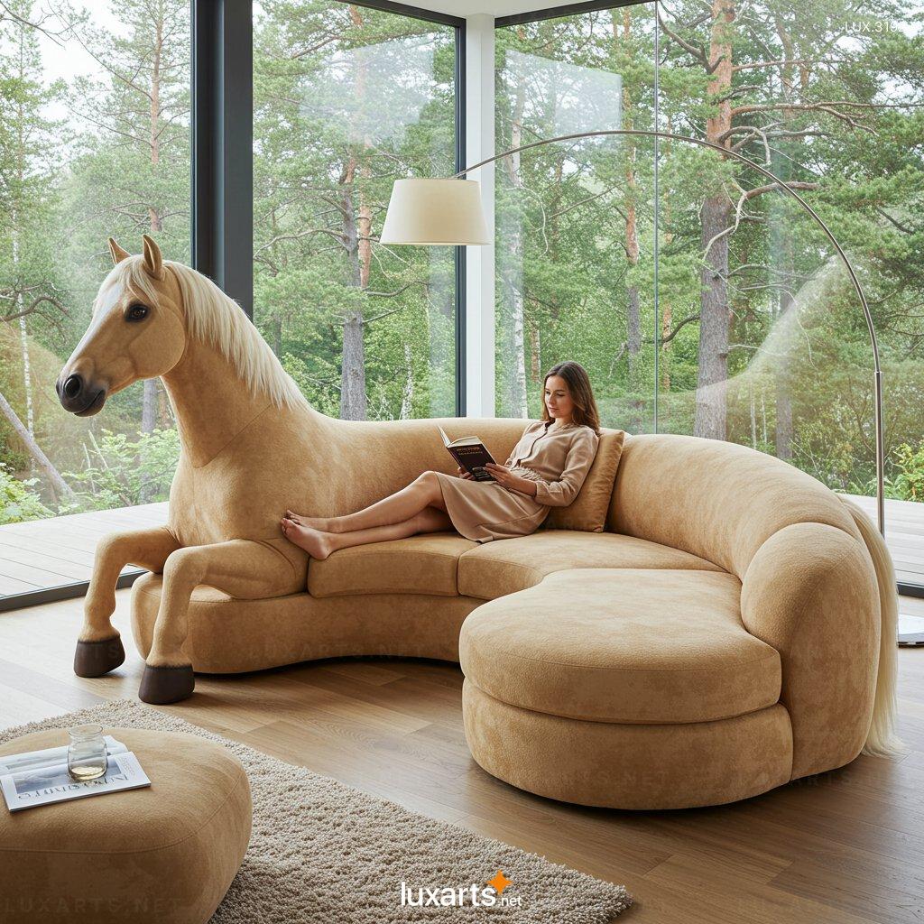 Horse Shaped Sofa: Unique and Stylish Furniture for Your Living Space horse sofa 7