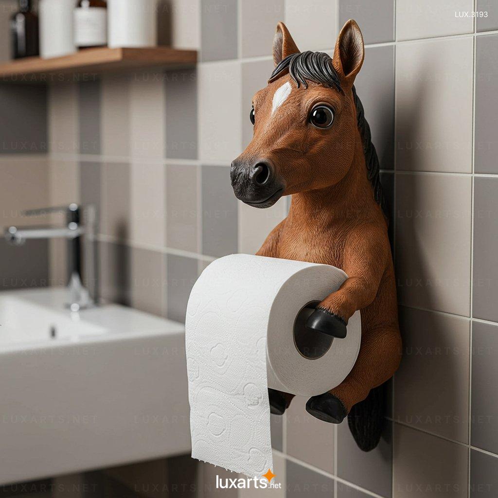 Horse Shaped Toilet Paper Holder – Stylish & Unique Bathroom Accessory for Horse Lovers horse toilet paper holder 2