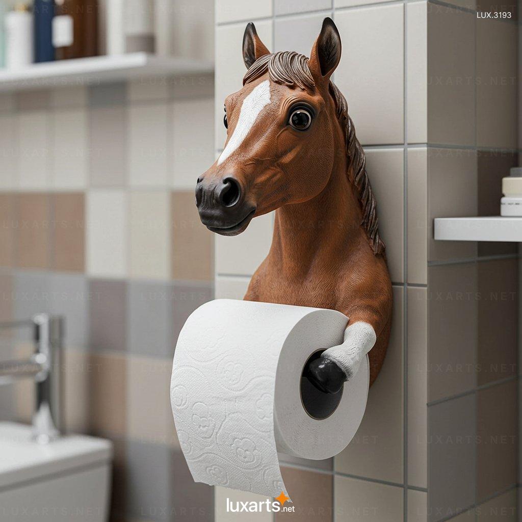 Horse Shaped Toilet Paper Holder – Stylish & Unique Bathroom Accessory for Horse Lovers horse toilet paper holder 3