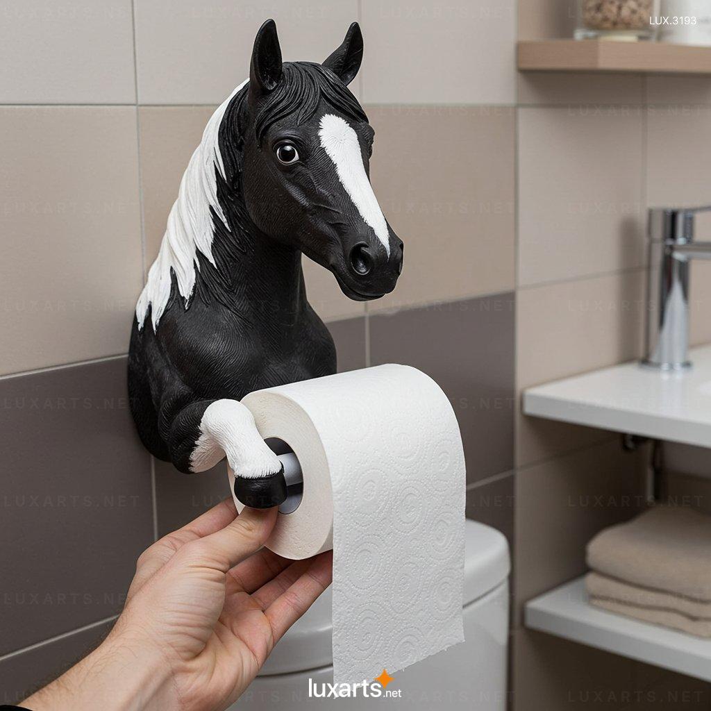Horse Shaped Toilet Paper Holder – Stylish & Unique Bathroom Accessory for Horse Lovers horse toilet paper holder 6