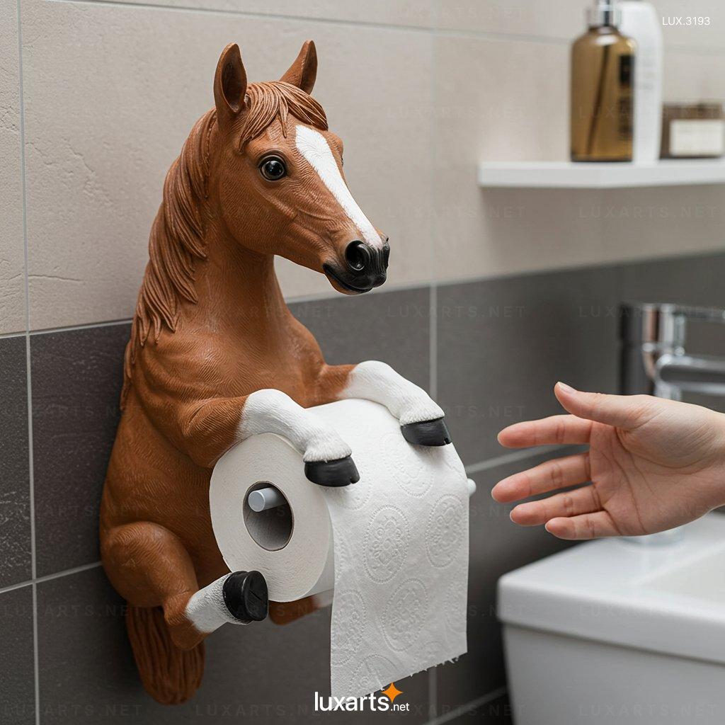 Horse Shaped Toilet Paper Holder – Stylish & Unique Bathroom Accessory for Horse Lovers horse toilet paper holder 7