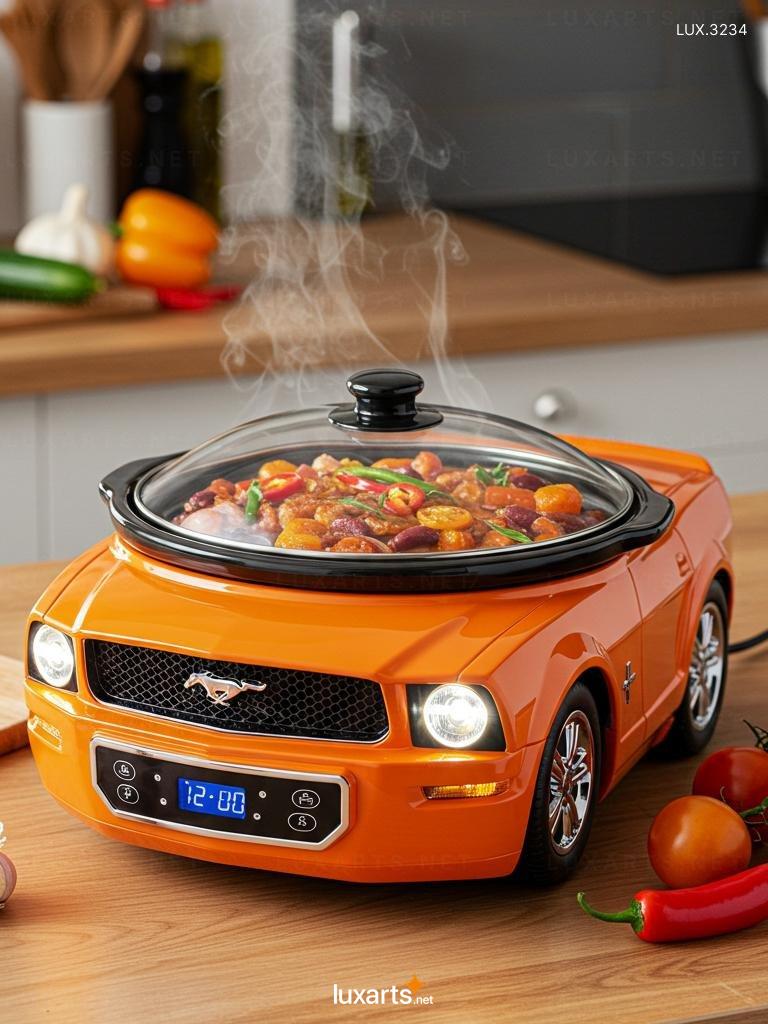 Mustang Shaped Slow Cooker – Unique Design Electric Crock Pot for Slow Cooking mustang slow cooker 1