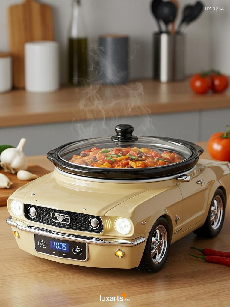 Mustang Shaped Slow Cooker – Unique Design Electric Crock Pot for Slow Cooking mustang slow cooker 2