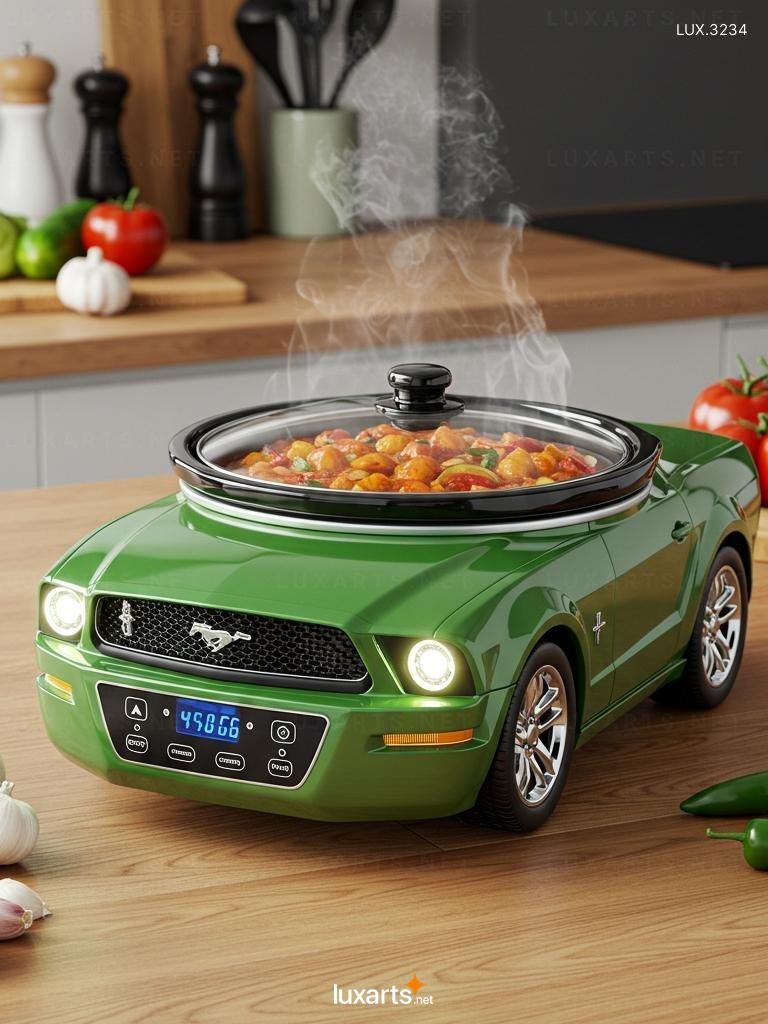 Mustang Shaped Slow Cooker – Unique Design Electric Crock Pot for Slow Cooking mustang slow cooker 5