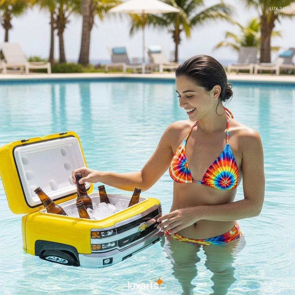 Pickup Truck Float Cooler – Keep Drinks Cold & Adventure Ready pickup truck float cooler 4