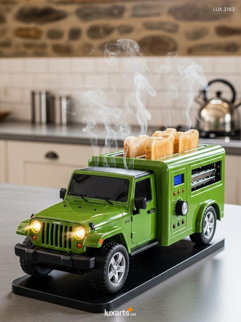 Pickup Truck Inspired Toaster – Unique Vehicle-Themed Kitchen Gadget for Truck Lovers pickup truck toaster 6
