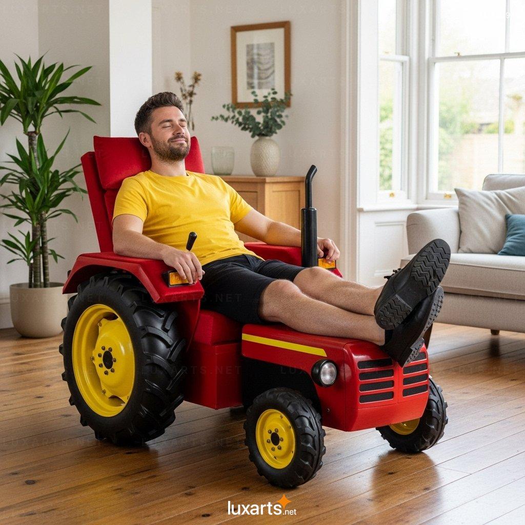 Tractor Shaped Recliners – Combining Fun Design & Cozy Relaxation 5 Tractor Shaped Recliners – Combining Fun Design & Cozy Relaxation tractor recliners 3