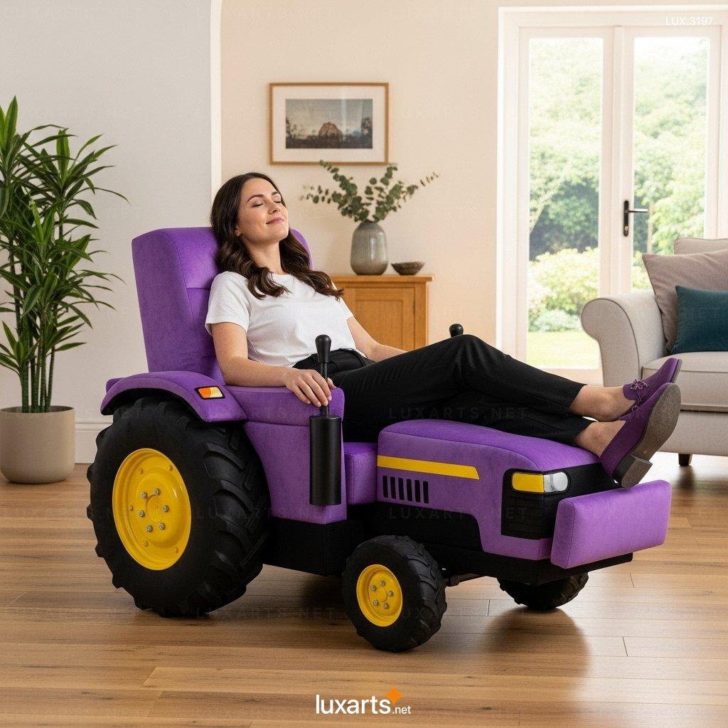 Tractor Shaped Recliners – Combining Fun Design & Cozy Relaxation 11 Tractor Shaped Recliners – Combining Fun Design & Cozy Relaxation tractor recliners 8