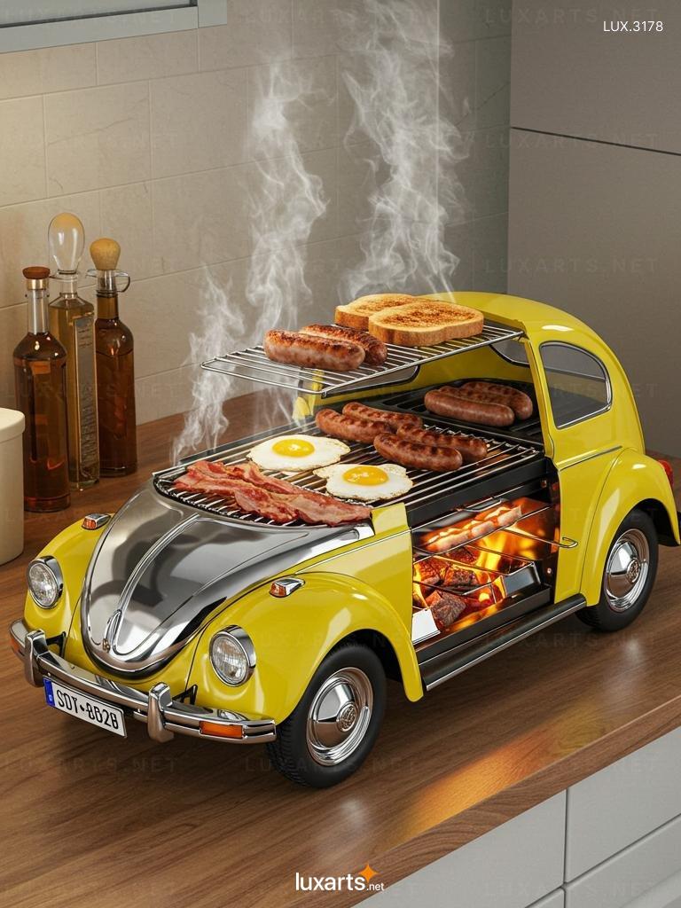 VW Beetle Shaped Breakfast Station: Unique Kitchen Appliance for VW Lovers vw beetle breakfast station 1