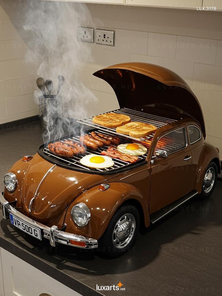 VW Beetle Shaped Breakfast Station: Unique Kitchen Appliance for VW Lovers vw beetle breakfast station 3