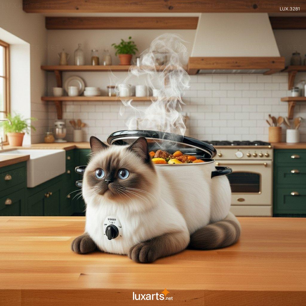 Cat Shaped Slow Cooker – Adorable & Functional Kitchen Appliance for Cat Lovers cat slow cooker 5