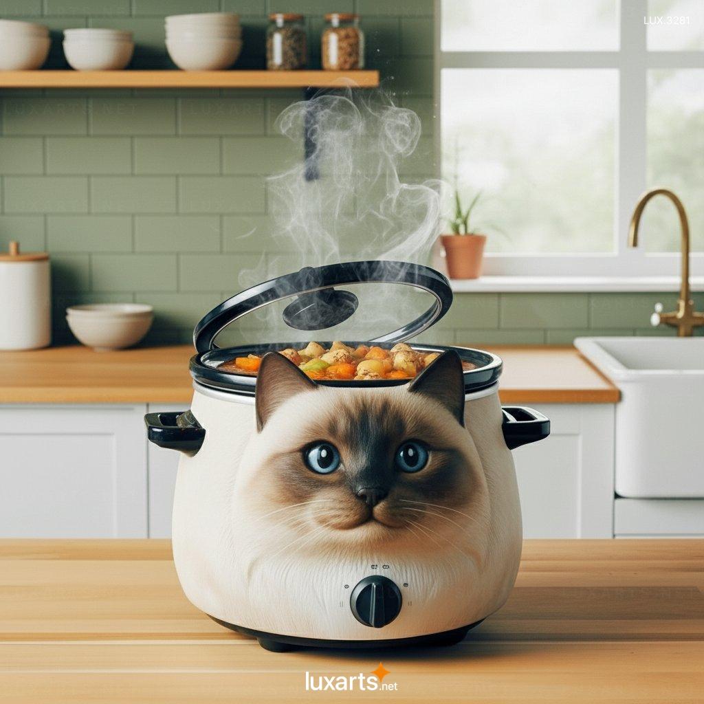 Cat Shaped Slow Cooker – Adorable & Functional Kitchen Appliance for Cat Lovers cat slow cooker 8