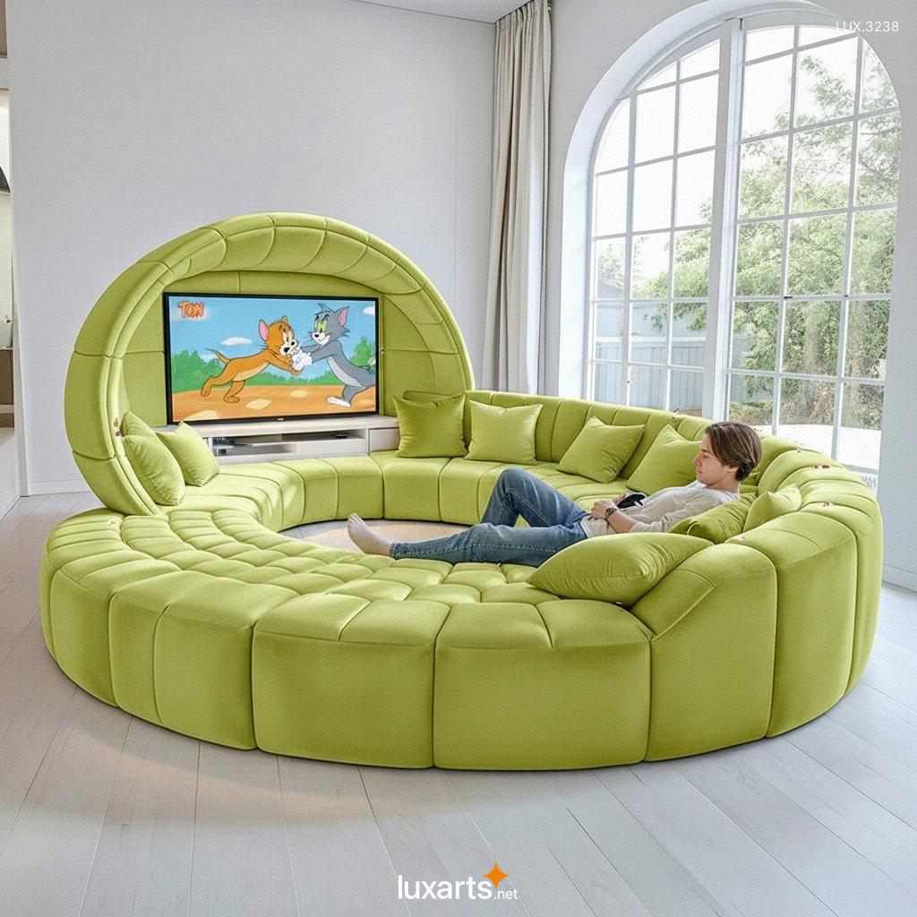 Circular Movie Sofas - The Perfect Addition to Your Home Theater circular movie sofas 7