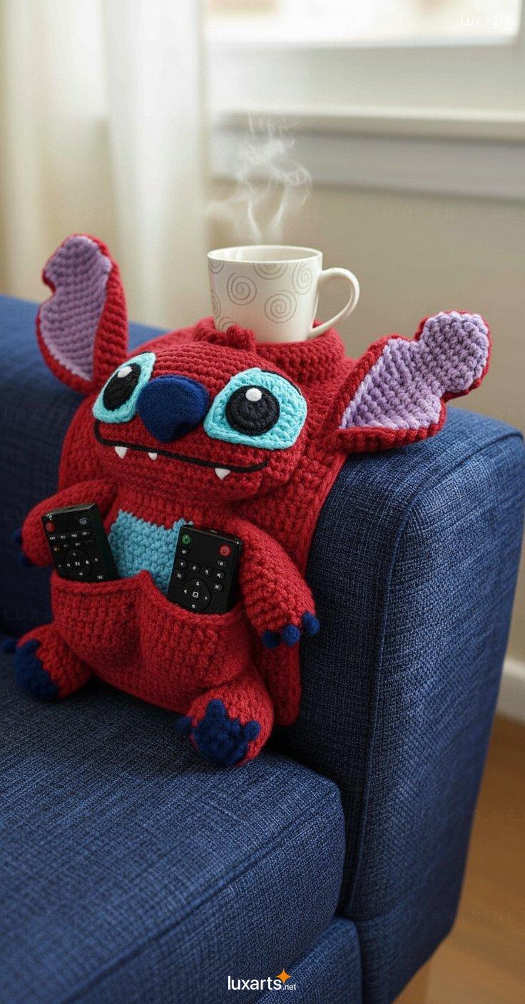 Crochet Stitch Sofa Organizer – Stylish & Functional Storage for Your Living Room crochet stitch sofa organizer 10