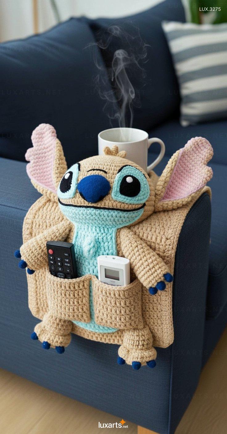 Crochet Stitch Sofa Organizer – Stylish & Functional Storage for Your Living Room crochet stitch sofa organizer 9