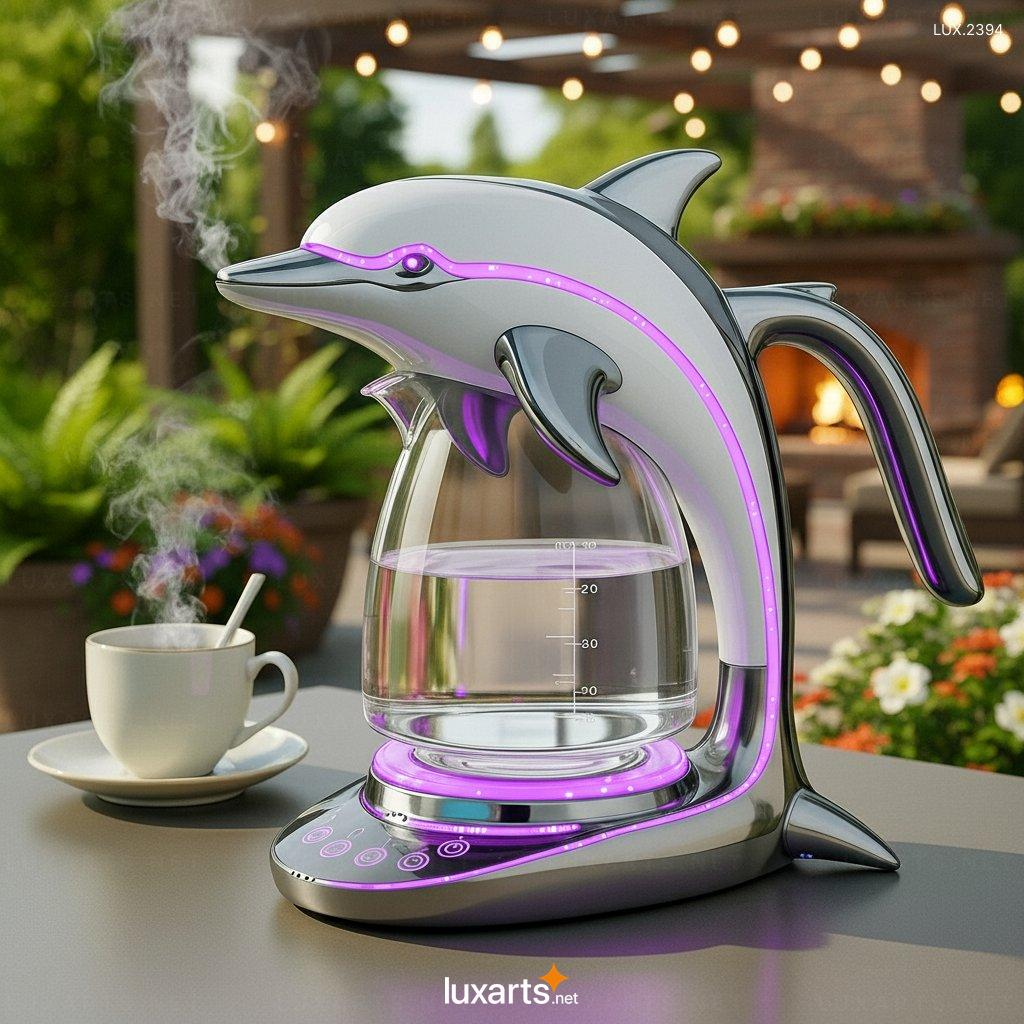 Dolphin Electric Kettle: Stylish and Functional Kitchen Appliance dolphin inspired electric kettle 7