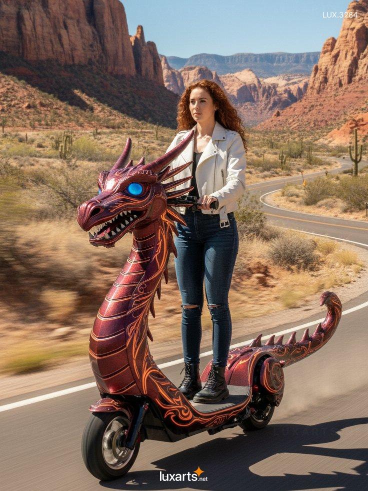 Dragon Shaped Electric Scooter – Ride in Style with Eye-Catching Design dragon electric scooter 1