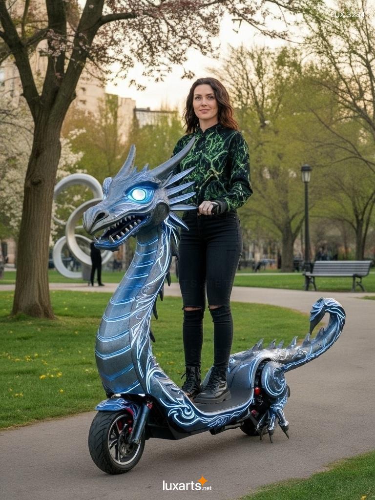 Dragon Shaped Electric Scooter – Ride in Style with Eye-Catching Design dragon electric scooter 3