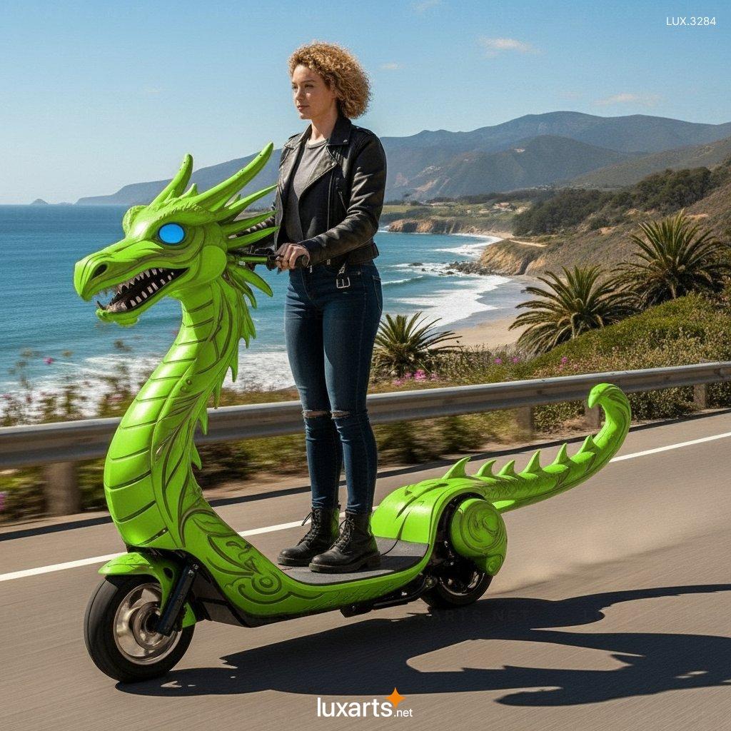 Dragon Shaped Electric Scooter – Ride in Style with Eye-Catching Design dragon electric scooter 4