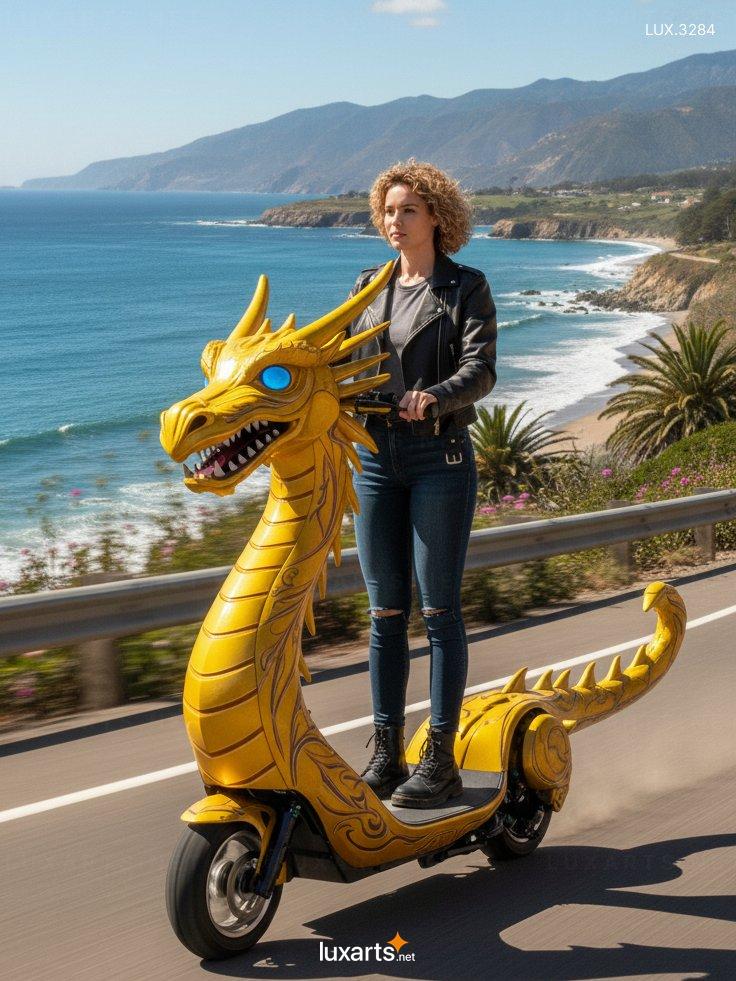 Dragon Shaped Electric Scooter – Ride in Style with Eye-Catching Design dragon electric scooter 5