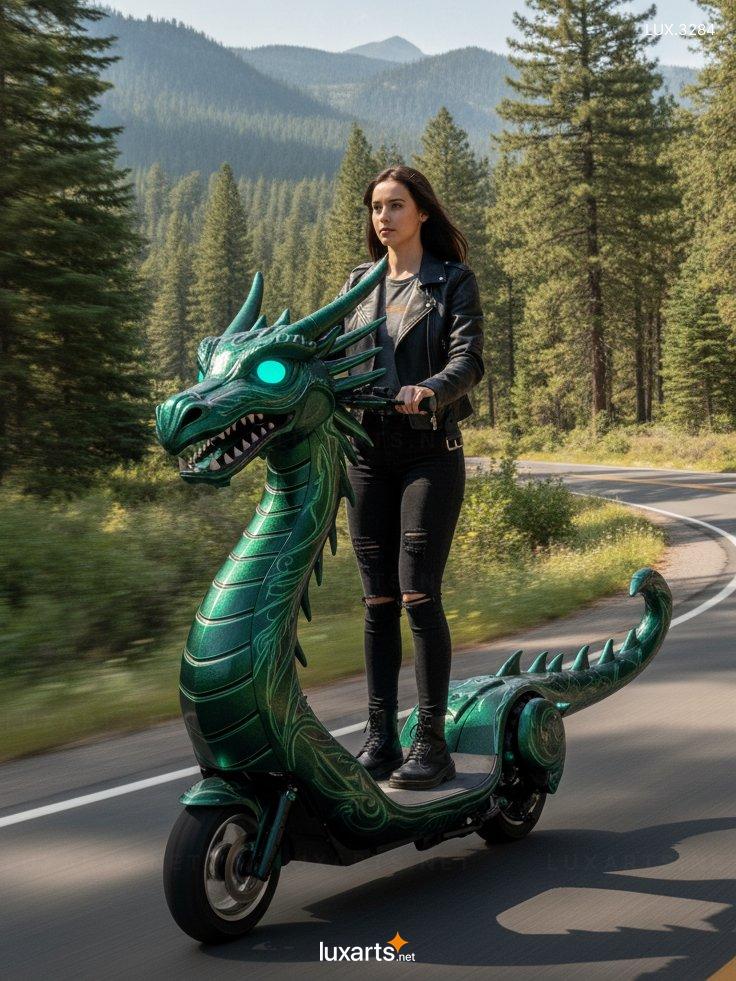Dragon Shaped Electric Scooter – Ride in Style with Eye-Catching Design dragon electric scooter 6