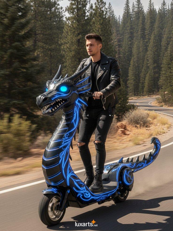 Dragon Shaped Electric Scooter – Ride in Style with Eye-Catching Design dragon electric scooter 7