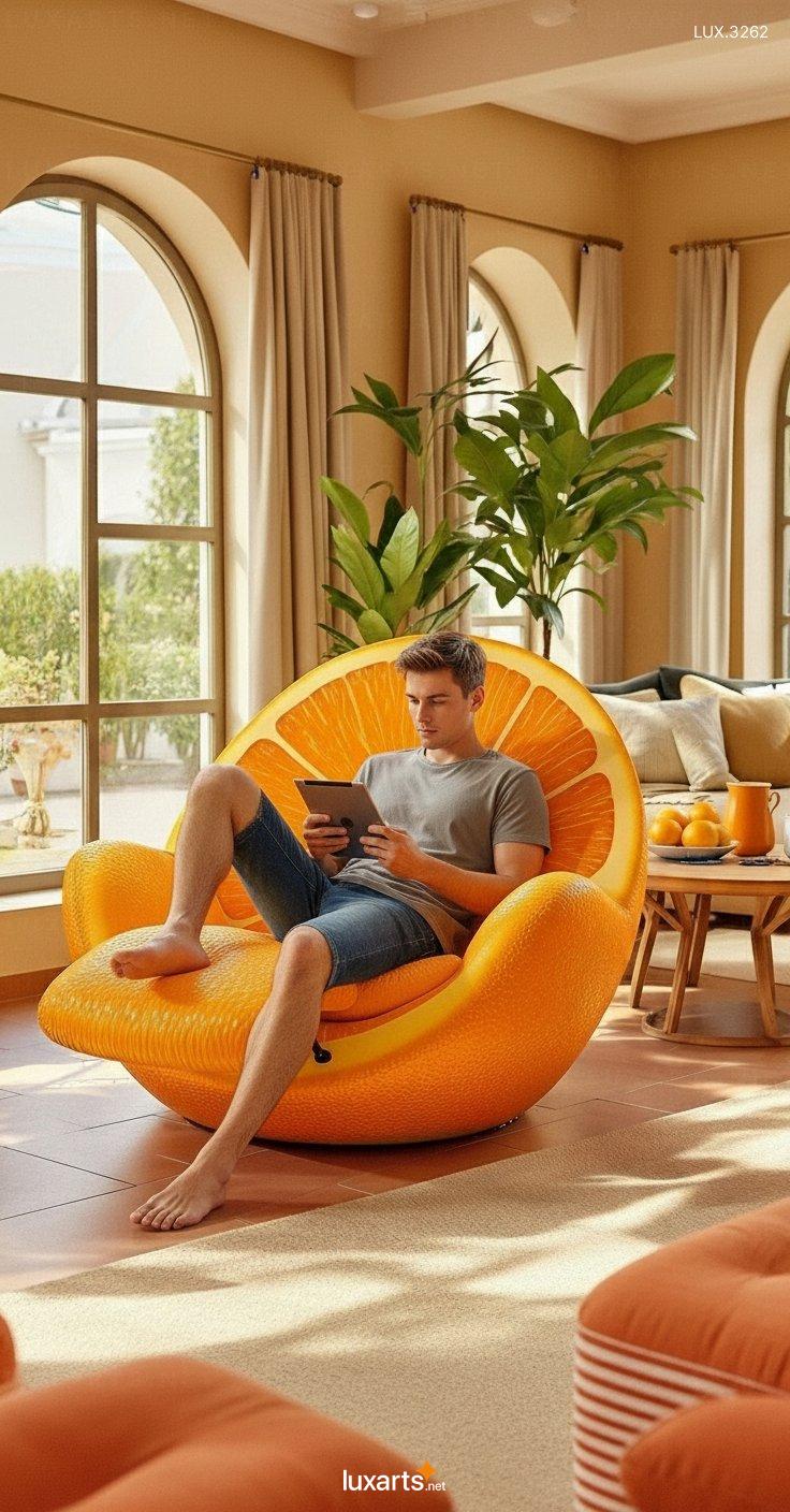 Fruit Inspired Recliner – Stylish & Comfortable Seating with Nature's Touch 8 Fruit Inspired Recliner – Stylish & Comfortable Seating with Nature's Touch fruit recliner 2