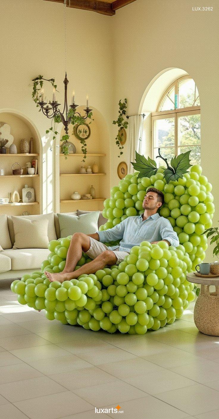 Fruit Inspired Recliner – Stylish & Comfortable Seating with Nature's Touch 5 Fruit Inspired Recliner – Stylish & Comfortable Seating with Nature's Touch fruit recliner 3