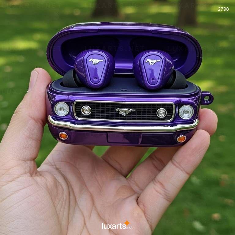 Mustang-Shaped Earbuds – Classic Car-Inspired Wireless Earphones mustang earbuds 4