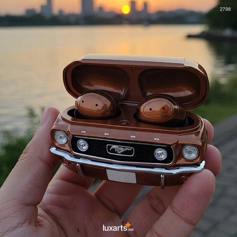 Mustang-Shaped Earbuds – Classic Car-Inspired Wireless Earphones mustang earbuds 8