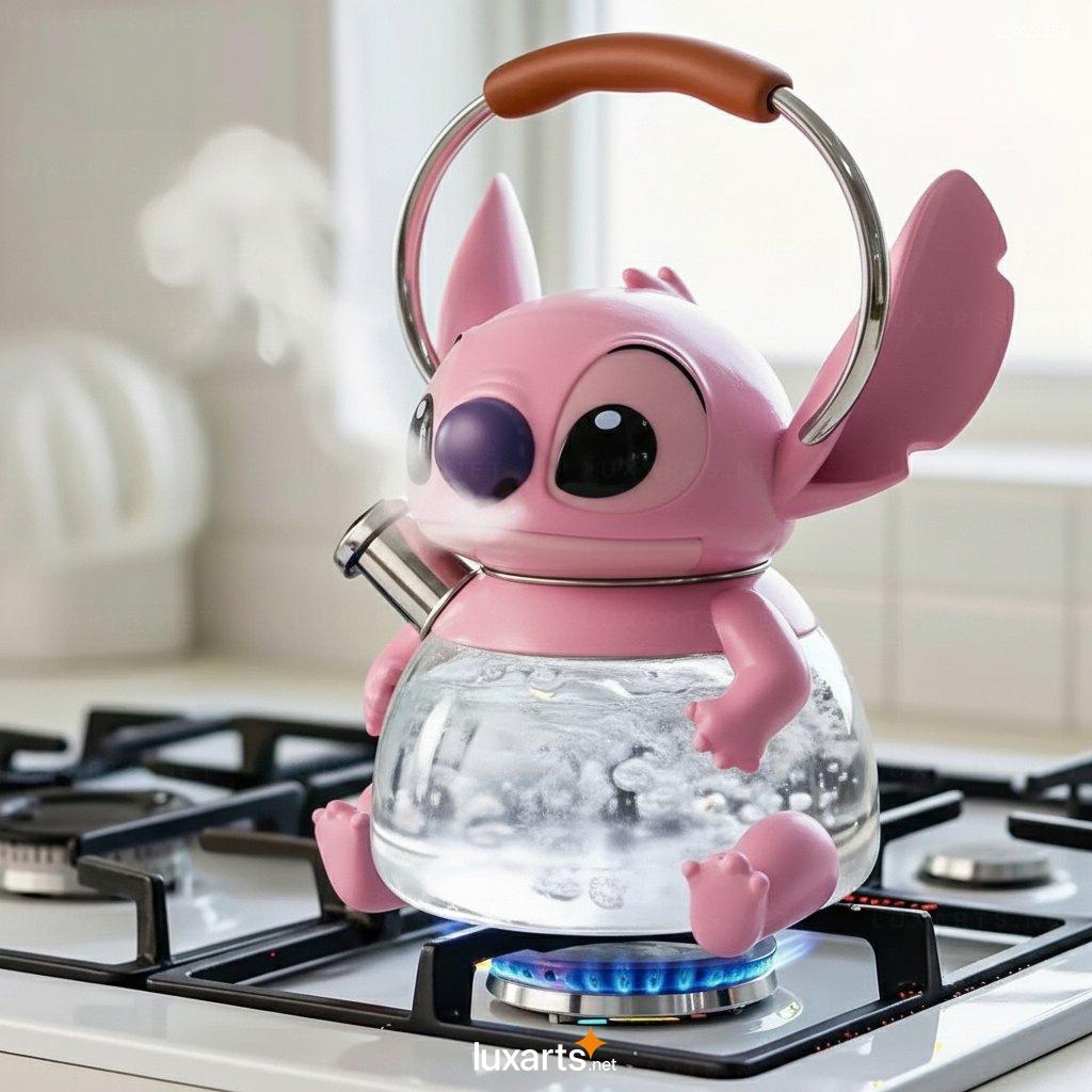 Stitch-Shaped Kettle – Elegant Needle-Themed Design for Coffee & Tea Lovers stitch kettle 1
