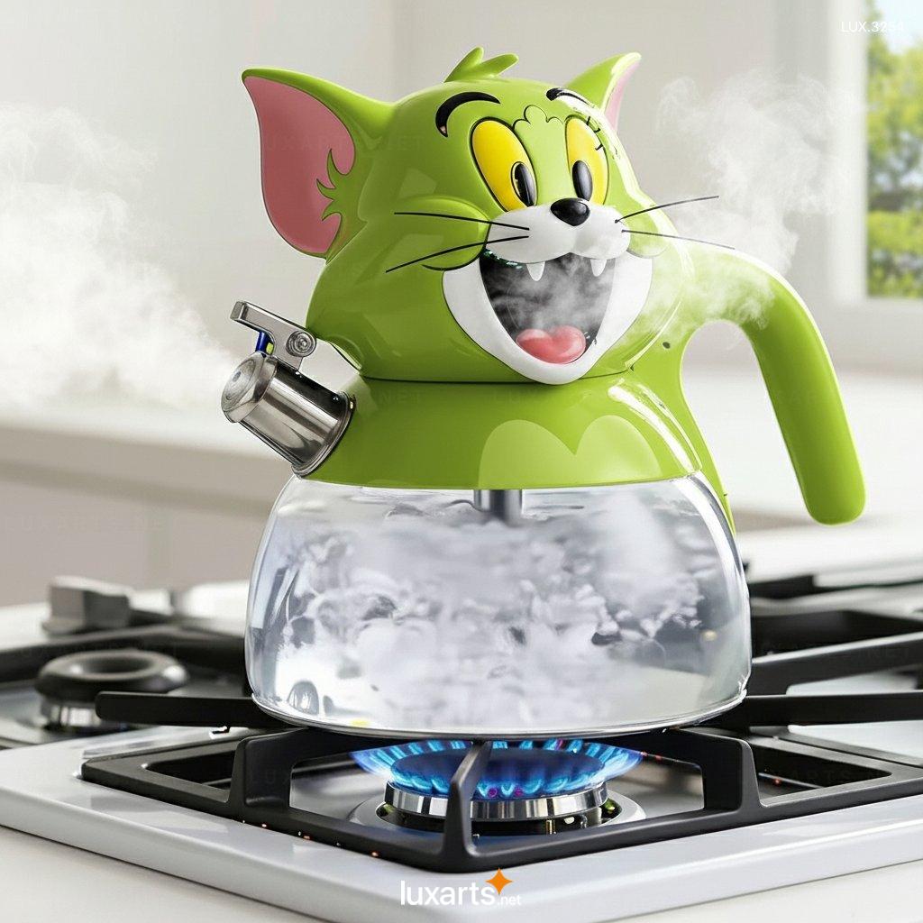 Tom and Jerry Inspired Kettle – Cute Cartoon Design for Kitchen Decor & Collectors tom and jerry kettle 5