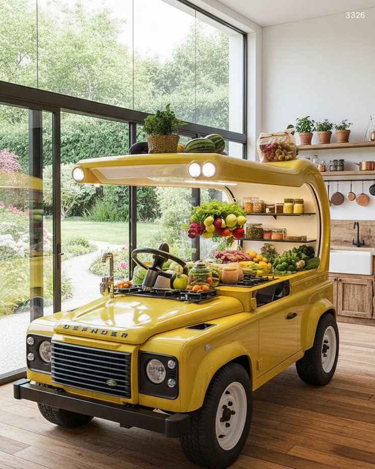 Car Themed Kitchen Island: Unique Automotive-Inspired Design for Your Modern Kitchen car themed kitchen island 6