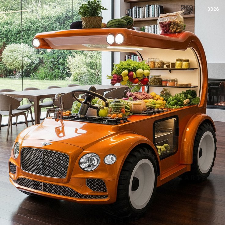 Car Themed Kitchen Island: Unique Automotive-Inspired Design for Your Modern Kitchen car themed kitchen island 8