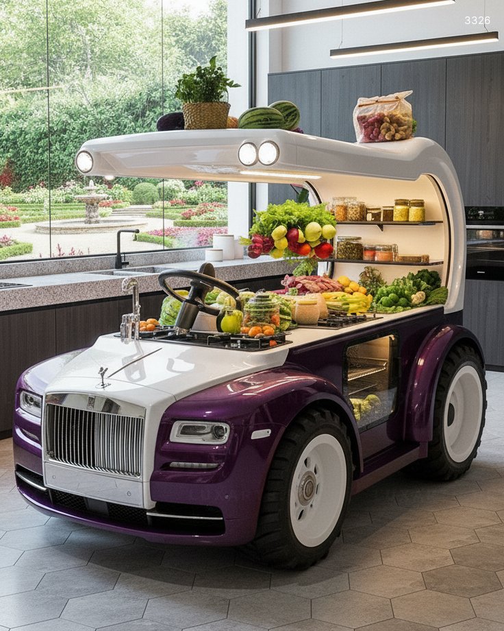Car Themed Kitchen Island: Unique Automotive-Inspired Design for Your Modern Kitchen car themed kitchen island 9